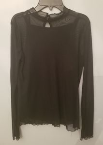 Summer sheer LS top